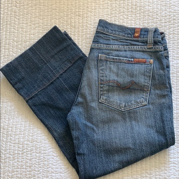 7 For All Mankind Denim - 🎉 BOGO 2/$12  7 for All Mankind Cropped Jeans